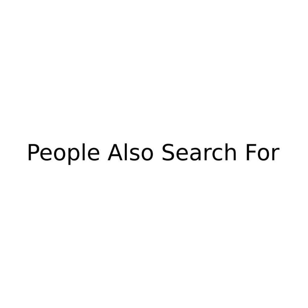 People Also Search For
